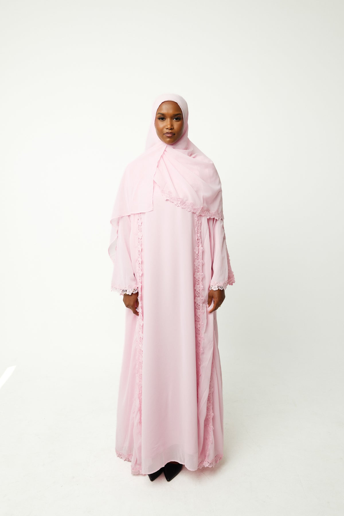 Rose Lace Set - 3 piece chiffon set